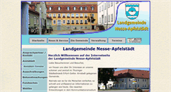 Desktop Screenshot of nesse-apfelstaedt.de